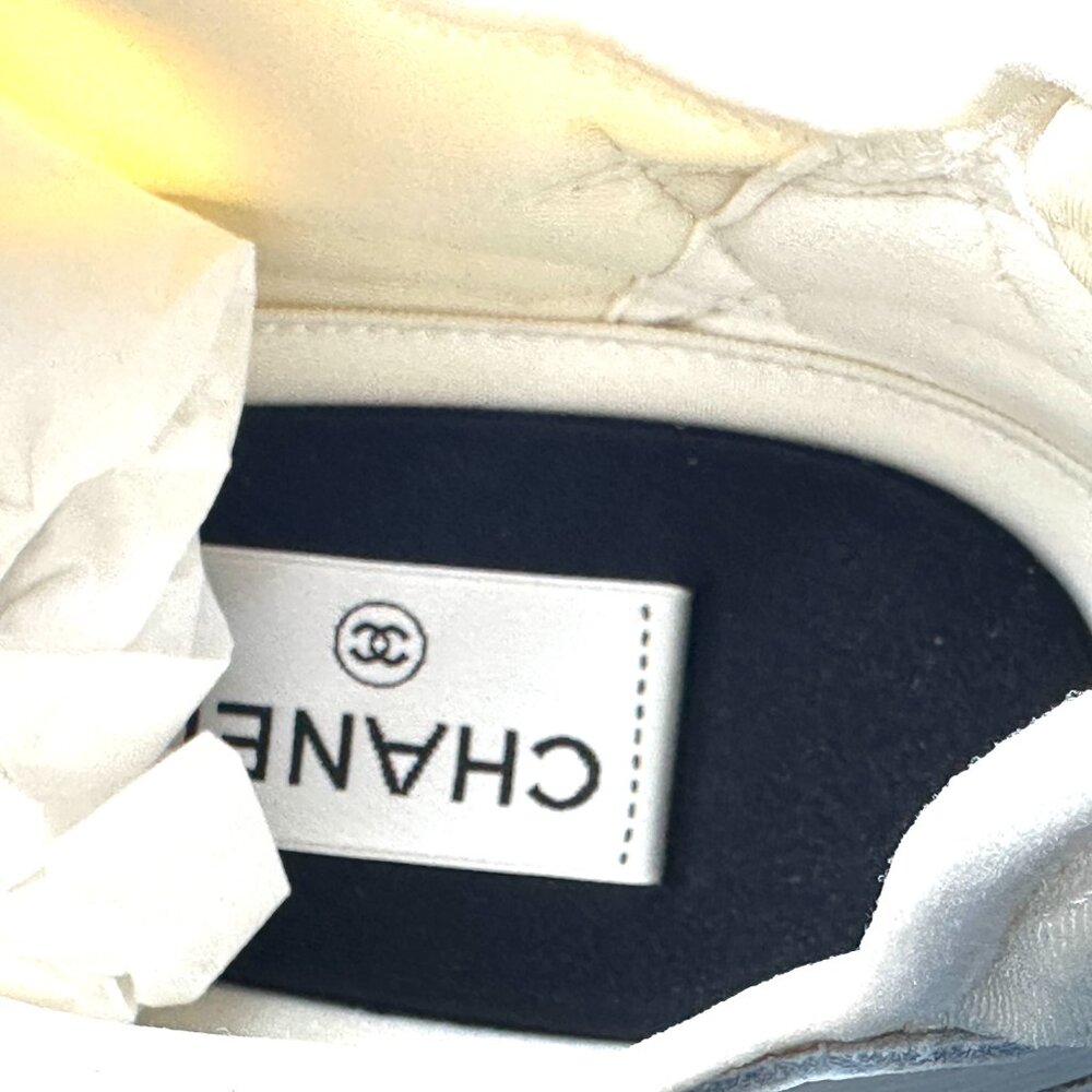 CHANEL 23S 2023 Suede Fabric Mesh CC Sport Sneakers Kicks Shoes Trainers - Picture 12 of 15